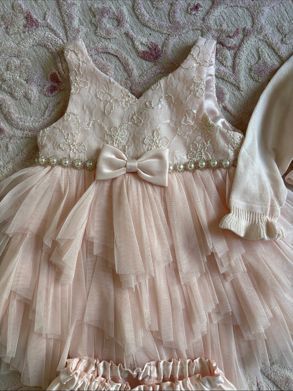 American Princess Baby girl occasions/birthday dress, size 12-18 months - Picture 2 of 4